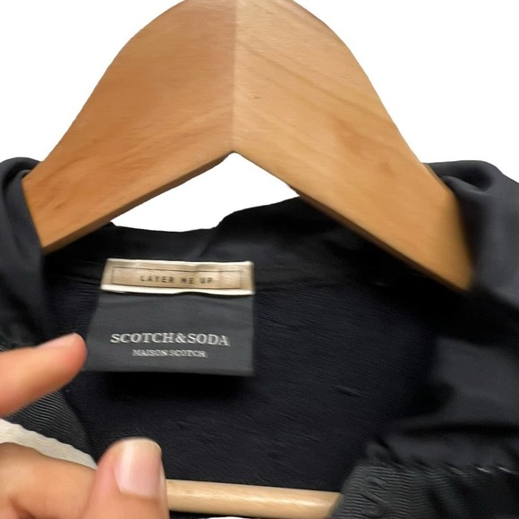 SCOTCH & SODA‎ Zip-Front Hoodies with Typography Women’s Size Medium - Picture 9 of 14